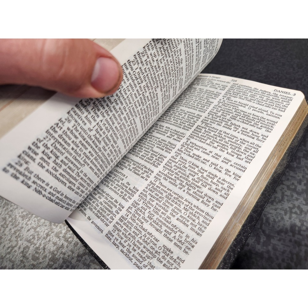 Vtg 1970 KJV Holy Bible Thomas Nelson Regency Publishing Red Letter Concordance - Picture 8 of 8